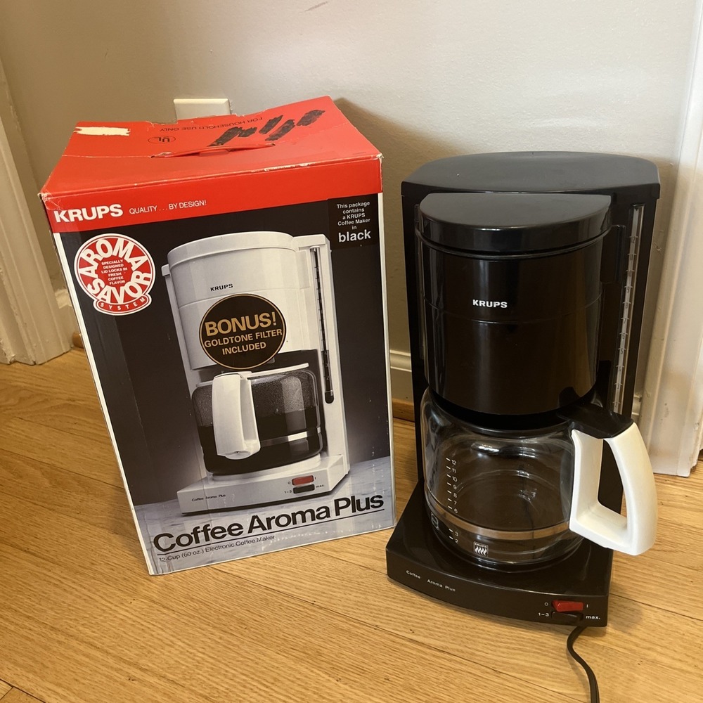 Krups Aroma‎ Plus 134B Coffee Maker 12 Cup